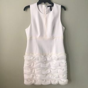BCBG MAXAZRIA white dress